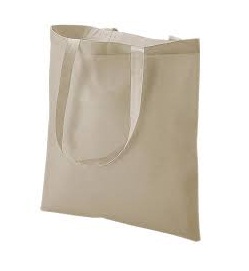 Natural cotton shopping bag