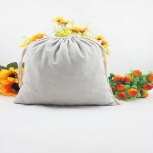 Cotton drawstring bag for student